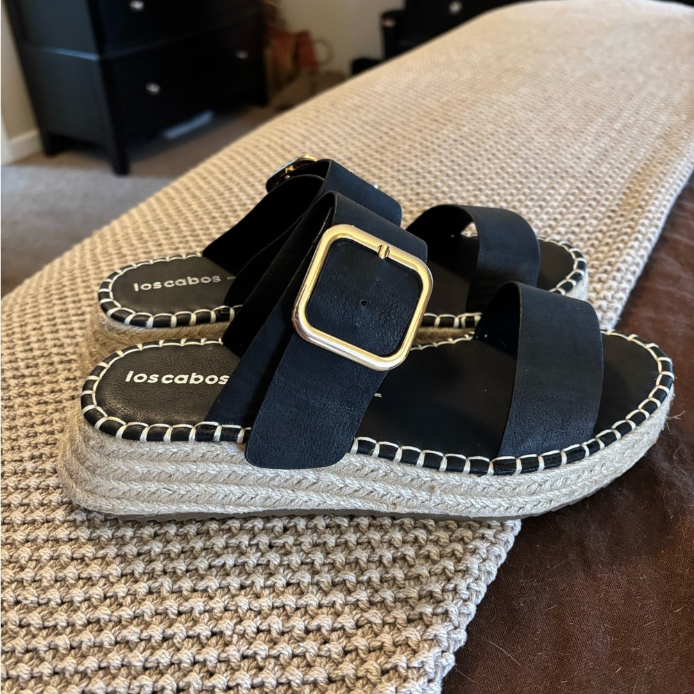 Black sandals